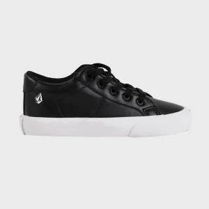 Volcom Zapatillas Pipeline Niño Negro Urbano/Skate