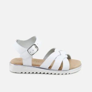 Sandalias Gel Vaqueta Blanco | Eli 1957